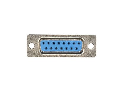 Picture of 15‑Pin D‑Sub Female Solder Cup Connector