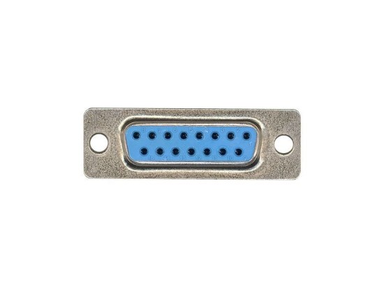 Picture of 15‑Pin D‑Sub Female Solder Cup Connector