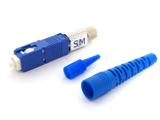 Picture of SC Singlemode Field Installable Connector - 9/125 - 3.0mm cable