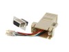 Picture of Modular Adapter Kit - DB9 Female to RJ11 / RJ12 - Beige