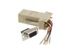 Picture of Modular Adapter Kit - DB9 Female to RJ11 / RJ12 - Beige