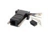 Picture of Modular Adapter Kit - DB9 Female to RJ11 / RJ12 - Black