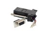 Picture of Modular Adapter Kit - DB9 Female to RJ11 / RJ12 - Black