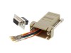 Picture of Modular Adapter Kit - DB9 Female to RJ45 - Beige