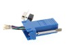 Picture of Modular Adapter Kit - DB9 Female to RJ45 - Blue