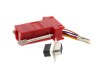 Picture of Modular Adapter Kit - DB9 Female to RJ45 - Red