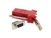 Picture of Modular Adapter Kit - DB9 Female to RJ45 - Red