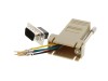 Picture of Modular Adapter Kit - DB9 Male to RJ11 / RJ12 - Beige