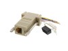 Picture of Modular Adapter Kit - DB9 Male to RJ11 / RJ12 - Beige