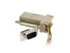 Picture of Modular Adapter Kit - DB9 Male to RJ11 / RJ12 - Beige