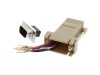 Picture of Modular Adapter Kit - DB9 Male to RJ45 - Beige