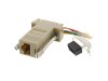 Picture of Modular Adapter Kit - DB9 Male to RJ45 - Beige