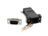Picture of Modular Adapter Kit - DB9 Male to RJ45 - Black