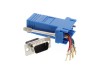 Picture of Modular Adapter Kit - DB9 Male to RJ45 - Blue