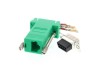 Picture of Modular Adapter Kit - DB9 Male to RJ45 - Green