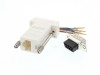 Picture of Modular Adapter Kit - DB9 Male to RJ45 - White