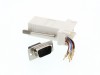 Picture of Modular Adapter Kit - DB9 Male to RJ45 - White