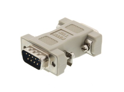 Picture of Null Modem Adapter for Serial Cables - DB9 Male to Male