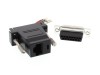 Picture of Modular Adapter Kit - DB15 Female to RJ45 - Black