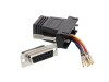 Picture of Modular Adapter Kit - DB15 Female to RJ45 - Black