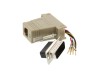 Picture of Modular Adapter Kit - DB15 Male to RJ11 / RJ12 - Beige