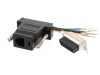 Picture of Modular Adapter Kit - DB15 Male to RJ11 / RJ12 - Black