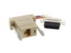 Picture of Modular Adapter Kit - DB15 Male to RJ45 - Beige