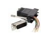 Picture of Modular Adapter Kit - DB15 Male to RJ45 - Black