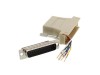 Picture of Modular Adapter Kit - DB25 Male to RJ11 / RJ12 - Beige