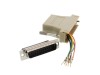 Picture of Modular Adapter Kit - DB25 Male to RJ45 - Beige