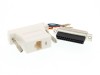 Picture of Modular Adapter Kit - DB25 Male to RJ45 - White