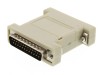 Picture of Null Modem Adapter for Serial Cables - DB25 Male to Female