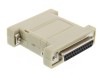 Picture of Null Modem Adapter for Serial Cables - DB25 Male to Female