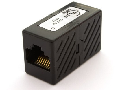 Picture of Cat5e RJ45 Inline Coupler (Female-to-Female)