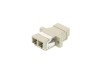 Picture of LC Multimode Duplex Fiber Adapter - PC (Physical Connector)