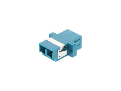 Picture of LC Singlemode Duplex Fiber Adapter - PC (Physical Connector)