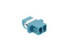 Picture of LC Singlemode Duplex Fiber Adapter - PC (Physical Connector)