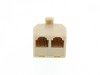 Picture of Modular Voice T Adapter - 1 Male to 2 Female (RJ11 - 6P6C for 6 Wire)