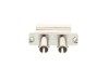 Picture of SC/ST Multimode Duplex Hybrid Fiber Adapter - PC (Physical Connector)
