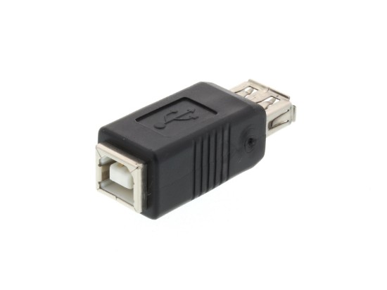 Picture of USB 2.0 Adapter - USB A Female to USB B Female