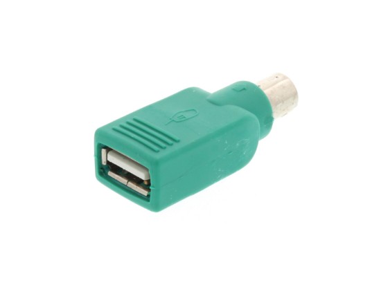 Picture of USB 2.0 Adapter - USB A Female to PS/2 Male