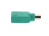 Picture of USB 2.0 Adapter - USB A Female to PS/2 Male