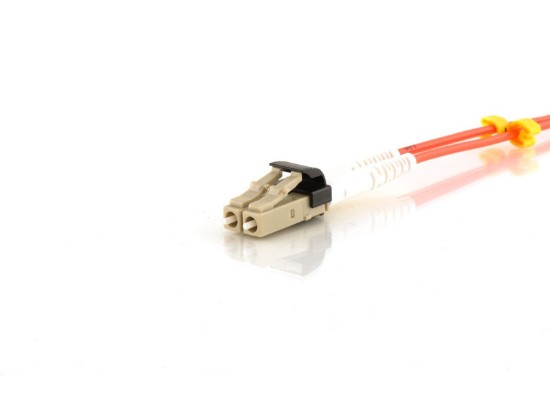 Picture of 1m Multimode Duplex Fiber Optic Patch Cable (62.5/125) - Mini LC to Mini LC