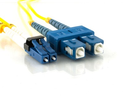 Picture of 5m Singlemode Duplex Fiber Optic Patch Cable (9/125) - Mini LC to SC