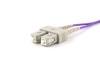 Picture of 25m Multimode Duplex OM4 Fiber Optic Patch Cable (50/125) - LC to SC