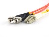 Picture of 1m Multimode Duplex Fiber Optic Patch Cable (62.5/125) - LC to ST