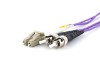 Picture of 1m Multimode Duplex OM4 Fiber Optic Patch Cable (50/125) - LC to ST