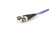 Picture of 1m Multimode Duplex OM4 Fiber Optic Patch Cable (50/125) - LC to ST