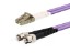 Picture of 2m Multimode Duplex OM4 Fiber Optic Patch Cable (50/125) - LC to ST