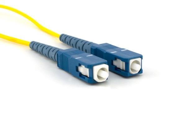 Picture of 1m Singlemode Simplex Fiber Optic Patch Cable (9/125) - SC to SC